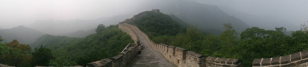great wall at beijing